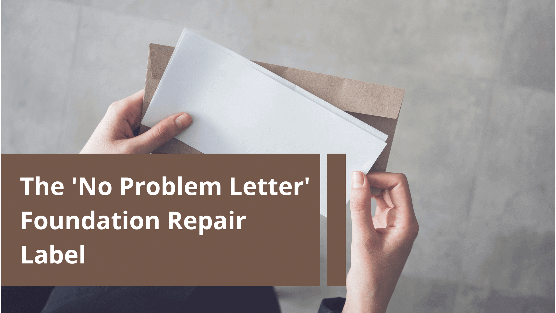 No Problem Letter